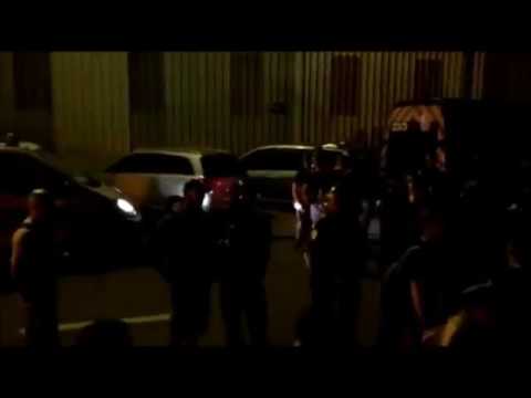 Police intervention @ Fête de la musique Tekno de Nantes - 21/06/2017