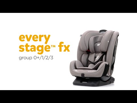 Joie every stage™ fx | Group 0+/1/2/3 Car Seat | Grows from Birth  to 12yrs