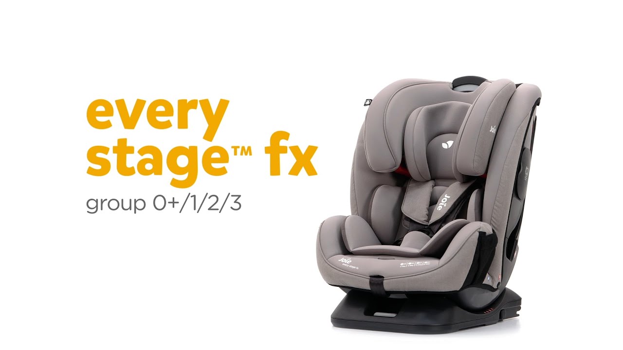 Joie every stage™ fx | Group 0+/1/2/3 Car Seat | Grows from Birth to 12yrs
