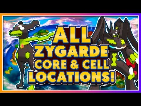 Pokémon Sun & Moon: How to Obtain All Zygarde Cells & Cores! (COMPLETE GUIDE)