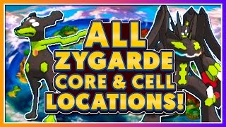 Pokémon Sun & Moon: How to Obtain All Zygarde Cells & Cores! (COMPLETE GUIDE)