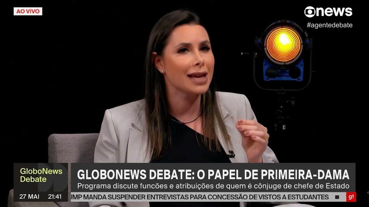 Carol De Toni x Sâmia Bomfim na Globo News - Completo