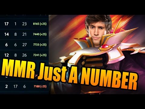 GOT CARRIED By 8K Player - Dendi [Invoker] Dota 2 7.06C
