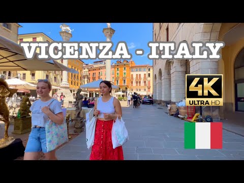 Vicenza, Beautiful Italian City to Visit, Amazing Walking Tour, 5 April 2025