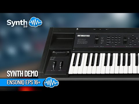 Ensoniq EPS 16 Plus Digital Sampling Workstation 1990 - Black image 12