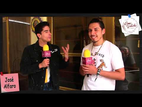 ENTREVISTA JOSE ALFARO COMO DIE EL DICHO