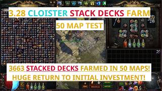 CLOISTER STACKED DECKS FARM ON T16 8-MODED MAPS (JUNGLE VALLEY) - 3.28 MIRAGE LEAUGE