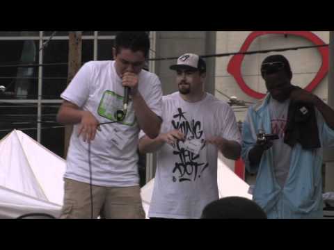 John aka Heat performance at dundas square YouTube sharing