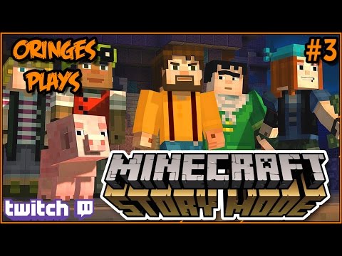 EPIC TWITCH STREAM - Oringes Minecraft Story Mode
