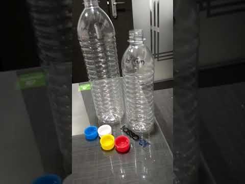 Screw cap transparent 500 ml edible oil pet bottle, use for ...