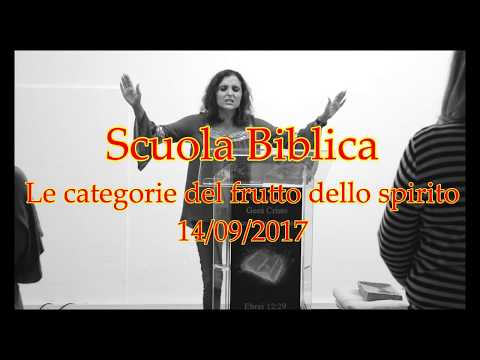 Chiesa Fuoco Consumante - Le categorie del frutto dello spirito