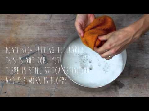 download lagu mp3 mp4 Hand Felting Knitted Wool, download lagu Hand Felting Knitted Wool gratis, unduh video klip Hand Felting Knitted Wool