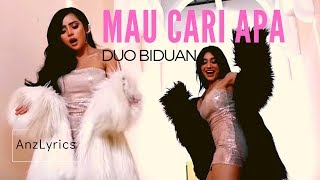 Download lagu MAU CARI APA LIRIK | LYRICS ENGLISH SUBTITLE | DUO BIDUAN mp3