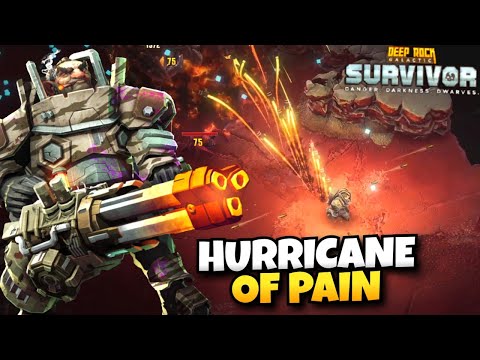 Hurricane Gunner is Secretly Insane | Deep Rock Galactic: Survivor