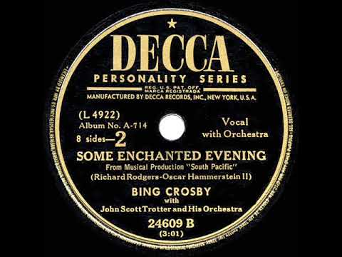 1949 HITS ARCHIVE: Some Enchanted Evening - Bing Crosby