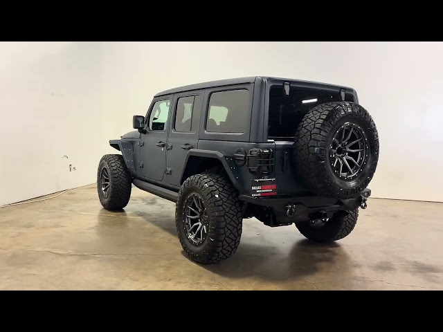 2023 JEEP WRANGLER UNLIMITED DUPONT KEVLAR DIESEL SKY TOP SUV V6, TURBO DIESEL, 3.0 LITER RUBICON SPORT UTILITY 4D FULLY CUSTOM KEVLAR PAINT