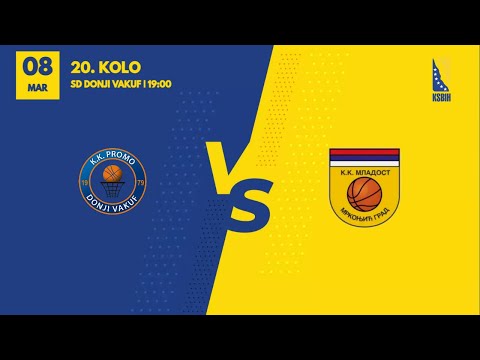 KK Promo vs KK Mladost - 20. kolo - MAXBET LIGA - KSBIH - 2024/2025
