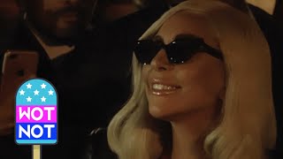 Lady Gaga Stops For Fans After Hours Of Waiting Outside Hotel In London