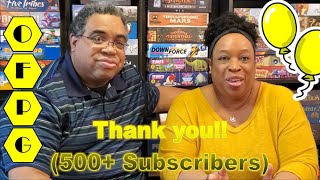 OFPG - Thank You For 500+ Subscribers!