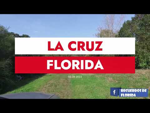 Paseo virtual en auto por el pueblo de La Cruz, Florida, Uruguay - Agosto del 2023