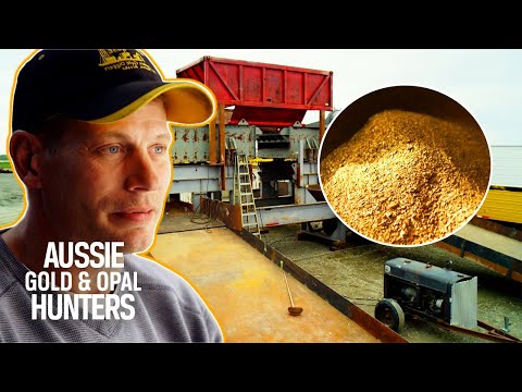 Shawn Pomrenke Makes A Splendid $25K Gold Find While Building His New Wash-Plant | Bering Sea Gold