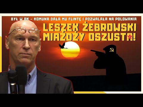 Leszek Żebrowski - rozmowa z peerelowskim cwaniaczkiem, rzekomym synem AK-owca, podczas spotkania