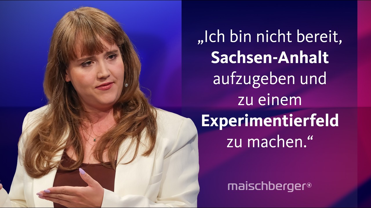Ulf Poschardt und Ricarda Lang diskutieren über Brandmauer, Migration & Kulturkampf | maischberger