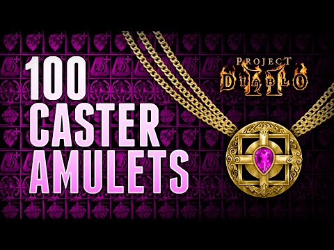 100 Caster Amulet Crafts - Project Diablo 2 (PD2)