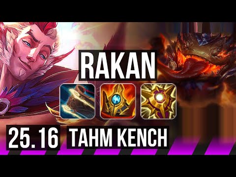 RAKAN & Xayah vs TAHM KENCH & Kai'Sa (SUP) | 13k DMG, 2/4/20 | EUW Master | 25.16