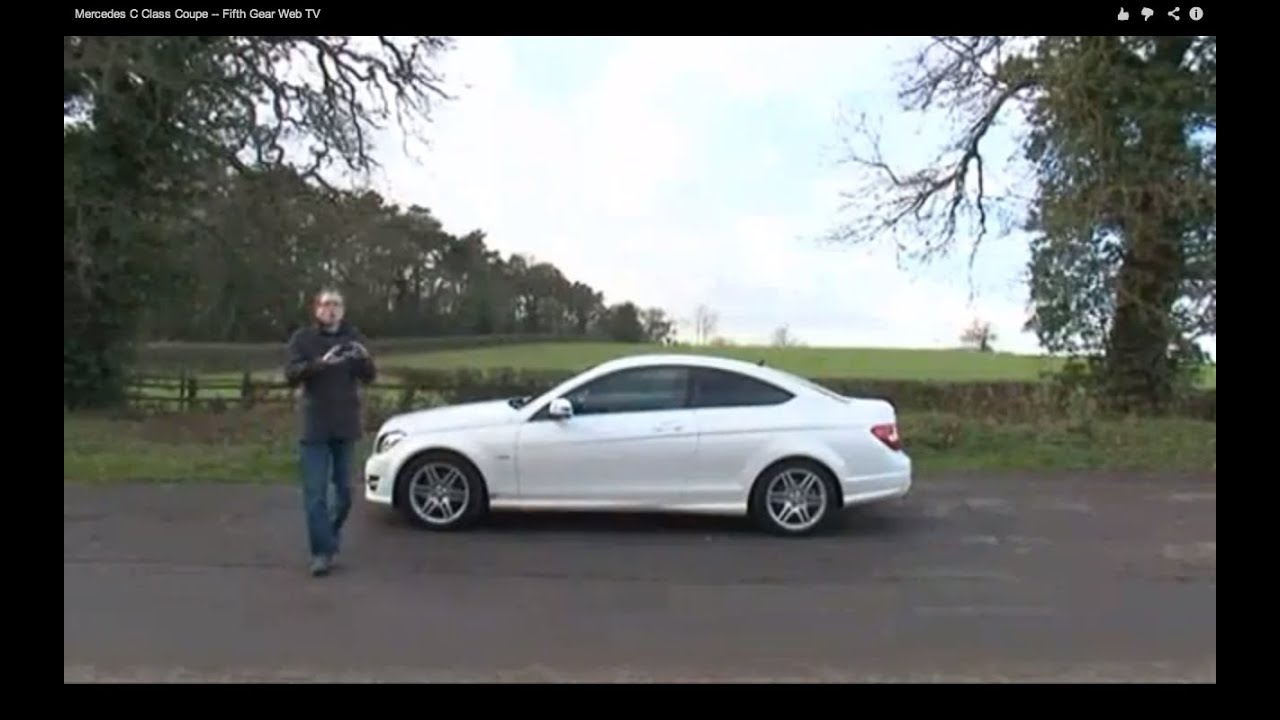 Mercedes C Class Coupe -- Fifth Gear Web TV