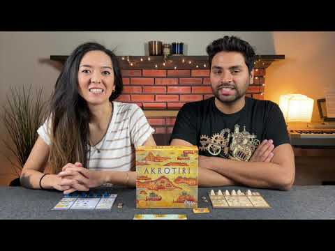 Akrotiri Board Game - Playthrough & Review