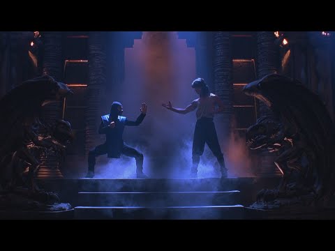 Mortal Kombat (1995). Liu Kang vs Sub Zero.