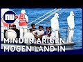 Minderjarige migranten mogen aan land in Italië | NU.nl