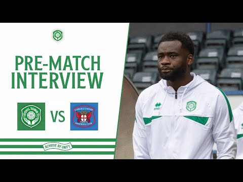 Pre-Match | Michee Efete | Carlisle United
