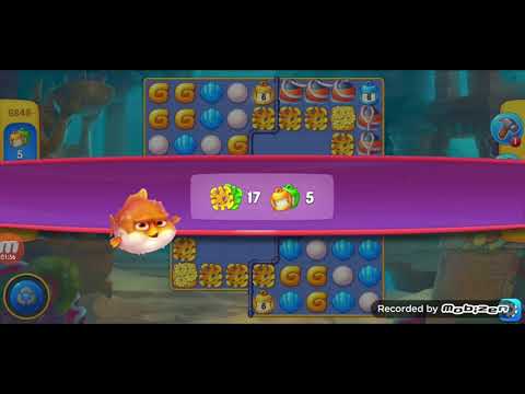 fishdom gameplay / level 6846 / It is like the ads? / thank you 피쉬돔 / 모바일 게임 / 중독성 있는 게임