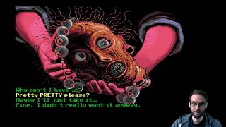 3/3: Playing The Secret of Monkey Island on my original Amiga 500!