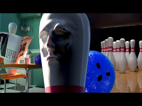 The Bowling Alley Screen When You Get A Strike