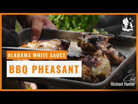 BBQ Pheasant With Alabama White Sauce