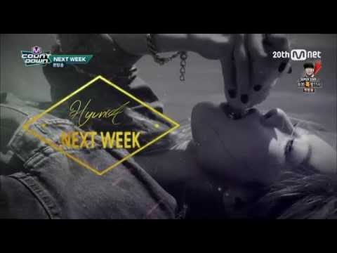 150815 HyunA Comeback Next Week @M! Countdown 2015 KCON in New York