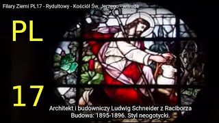 preview picture of video 'Filary Ziemi PL17 - Rydułtowy Kościół Św. Jerzego - witraże'