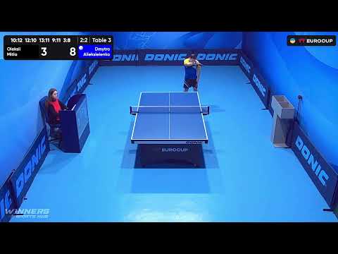09:30 Oleksii Mitla - Dmytro Alieksieienko 28.09.2023 TT Euro.Cup Ukraine Master. TABLE 3