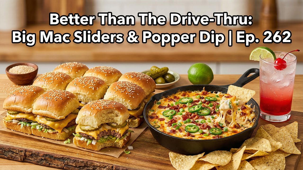 Are these better Than The Drive-Thru? Big Mac Sliders & Popper Dip