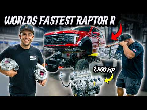 1600 HP Twin Turbo Ford Raptor R | 20 Minute Build Challenge