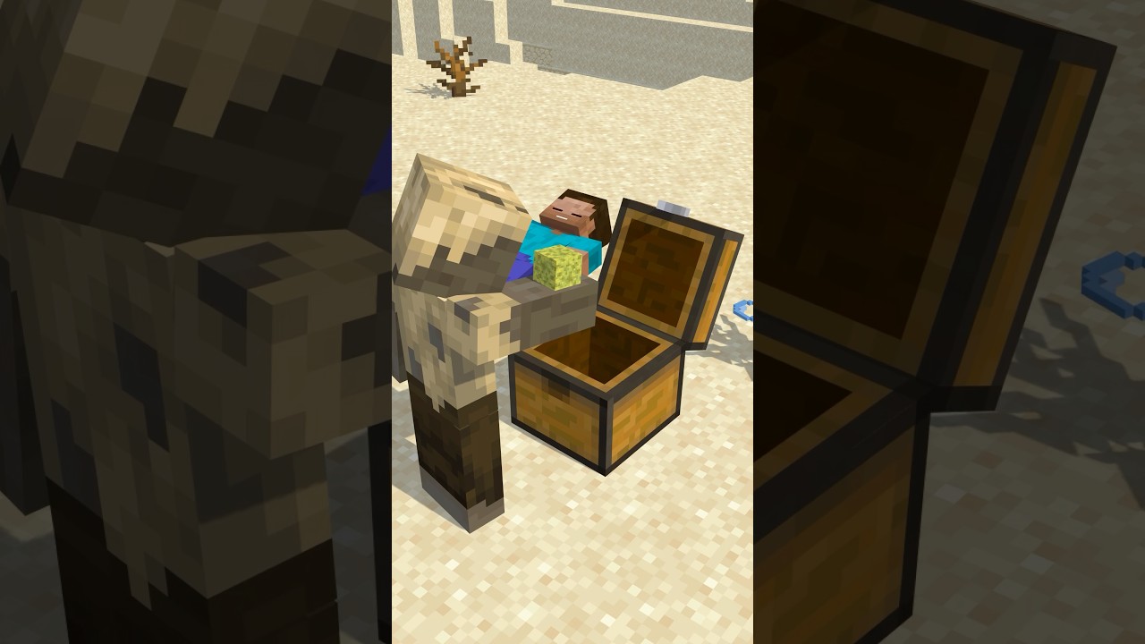 喉が渇いた #minecraft