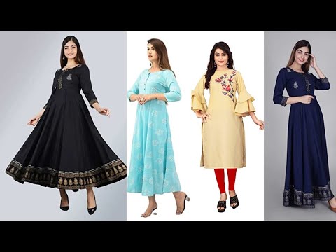 Ramzan Special Latest Indian Tops Embroidery Kurti for Womens & Girls@meafshangirlyfashion  | Mon-19