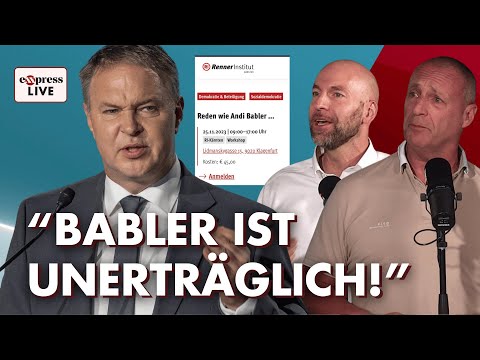 SPÖ in panic mode? Gerald Markel & Ralph Schöllhammer on Andi Babler and the downward spiral