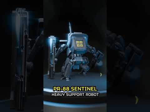 PR-88 Sentinel #helldivers2 #animation
