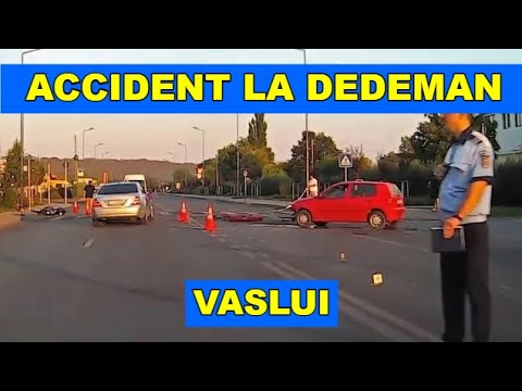 VASLUI Accident rutier grav zona Vama - Dedeman