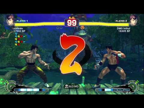 Four Wude [Akuma] vs uruseii [Sakura] -WeirdoNeo [Juri] vs Scromps [Chun]  SSF4 Ranked Matches