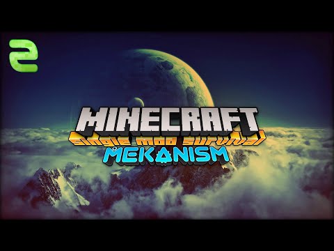 SINGLE MOD SURVIVAL: MEKANISM - ORE PROCESSING | Minecraft | Ep 2